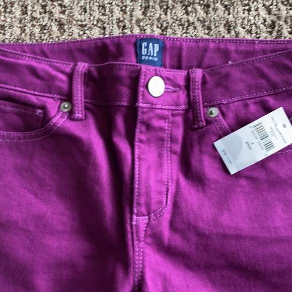 Adorable Purple Gap Jeans Girls 7 Plus - Picture 3 of 4